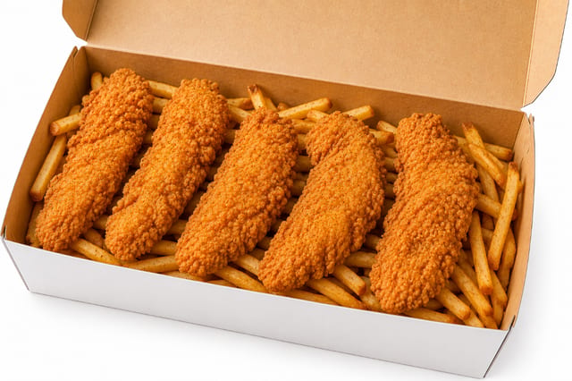 5 CHICKEN TENDERS COMBO.